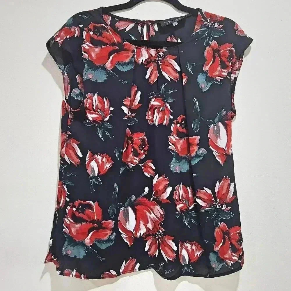 Black Label by Evan Picone Blouse